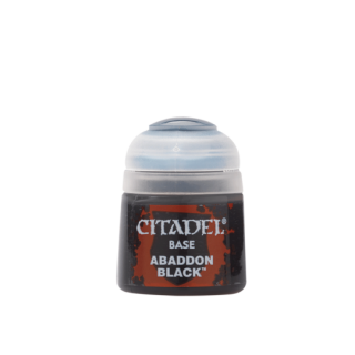 Citadel Base Abaddon Black 12ml – Peinture Figurine | Alpha Game