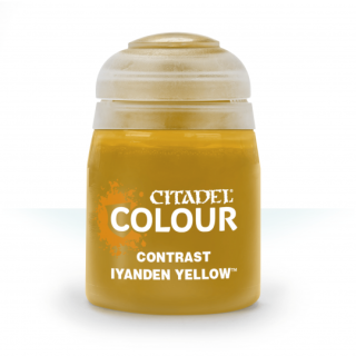 Citadel Contrast Yvanden Yellow 18ml – Peinture Figurine | Alpha Game
