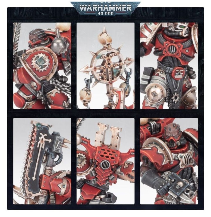 World Eaters Berserkers de Khorne – Warhammer 40K | Alpha Game