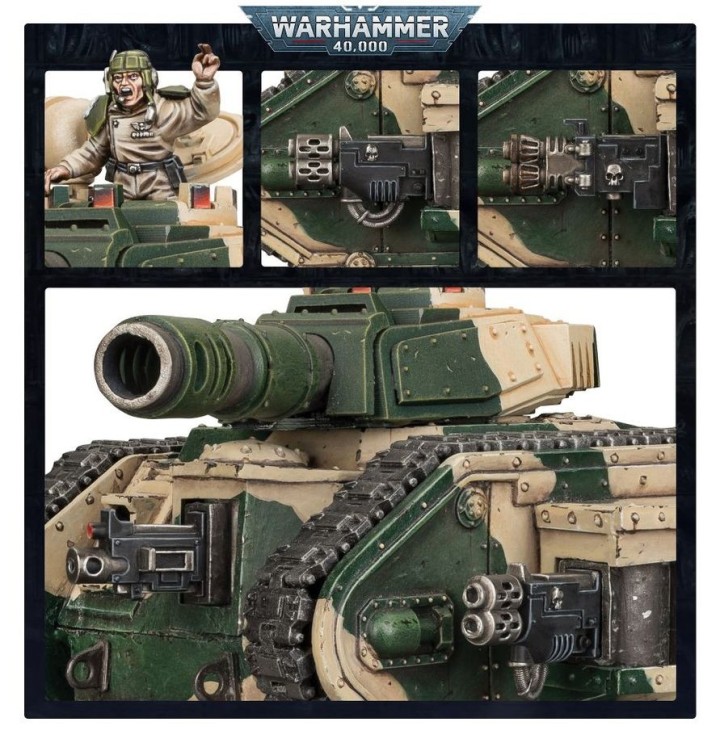 Astra Militarum Char de Combat Leman Russ – Warhammer 40K | Alpha Game
