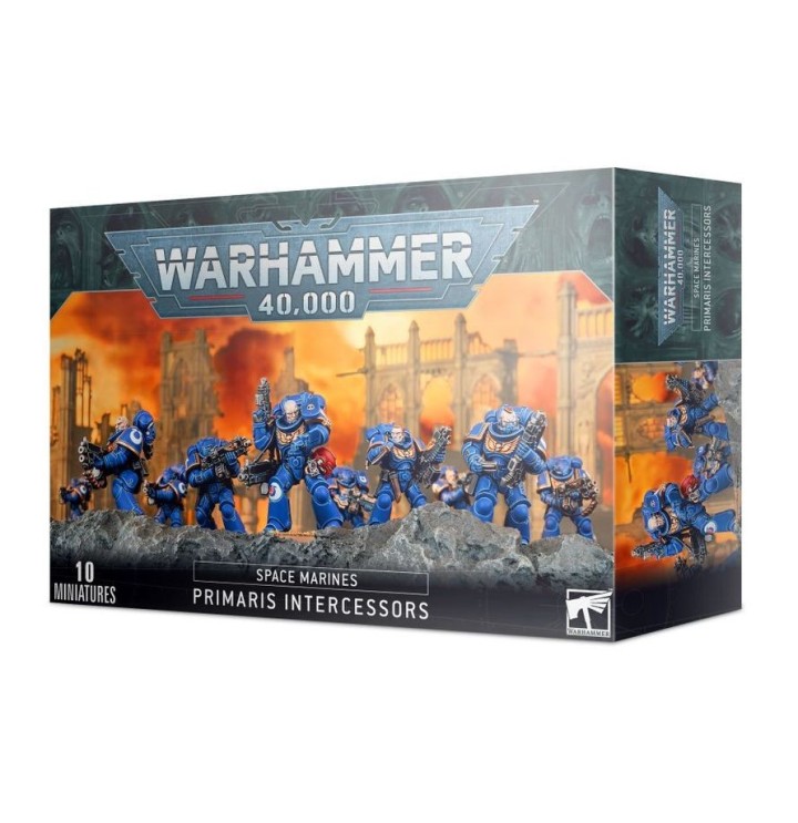 Space Marines Escouade d’Intercessors Primaris – Warhammer 40K | Alpha Game