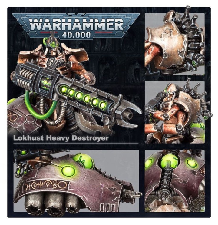 Necrons : Destroyer Lourd Lokhust - Appui Feu Warhammer 40k | ALPHA GAME