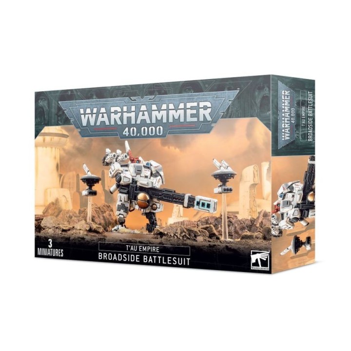 T'au Empire : Exo-armure VX88 Broadside - Appui Feu Lourd | ALPHA GAME