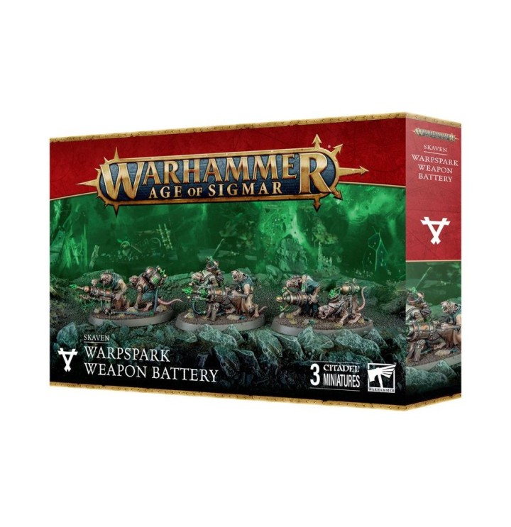 Skaven : Batterie d'armes à Malétincelle - Warpspark Weapon Battery | Alpha Game